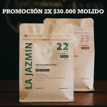 PROMOCIÓN CAFÉ MOLIDO 2X$30.000