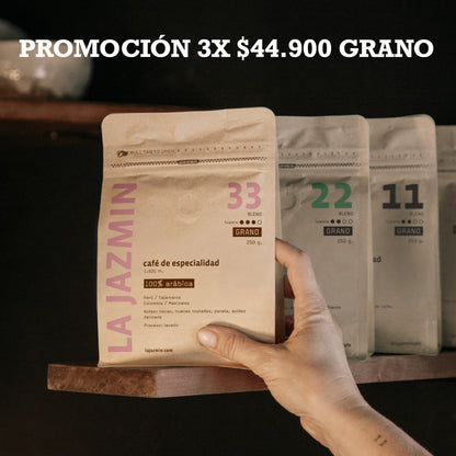PROMOCIÓN CAFÉ GRANO 3X$44.900