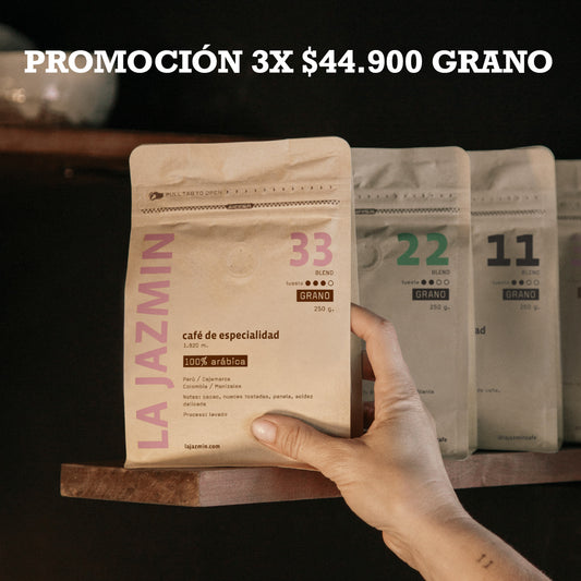 PROMOCIÓN CAFÉ GRANO 3X$44.900