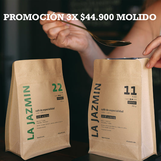 PROMOCIÓN CAFÉ MOLIDO 3X$44.900